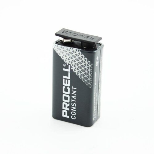 Duracell DP-9V-6pcs Procell 9V Battery. Alkaline for Effector/Musical Instruments. Set of 6