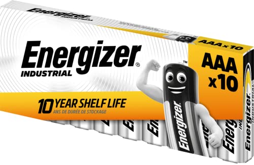 Energizer mobiles and accessories Energizer Industrial Alkaline Aaa Battery Lr03 1.5V - Pack Of 10