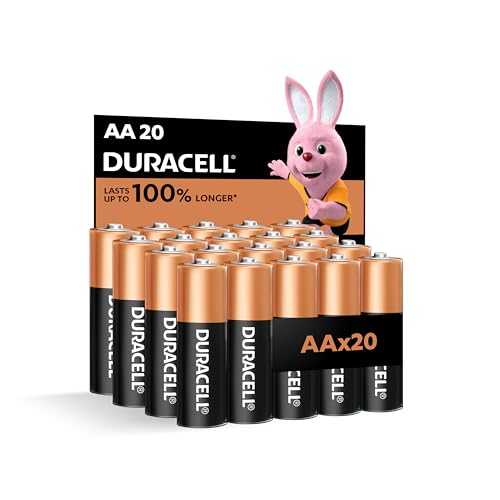 Duracell Alkaline AA Batteries. pack of 20