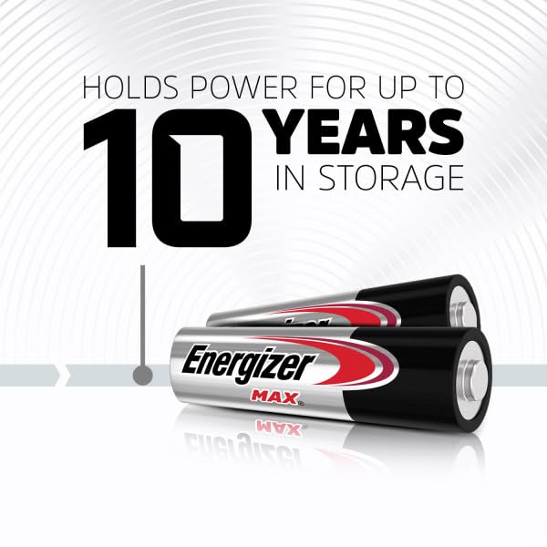 Energizer Max Alkaline E95BP-2 D (Packaging may vary). 2ct
