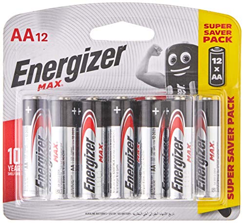 Energizer E91BP12 Max AA 12's (Pack of 12)